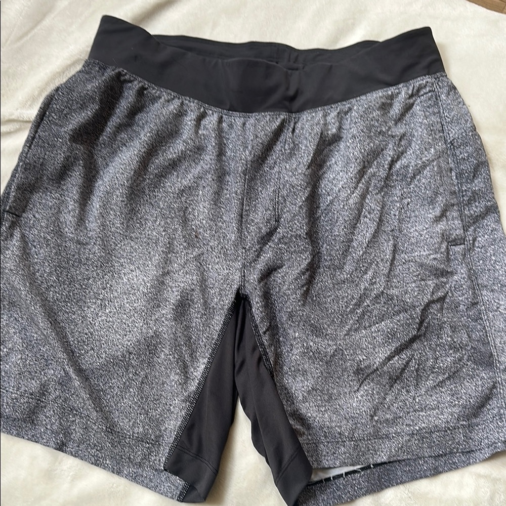 Lululemon Athletica Gray Athletic Shorts
